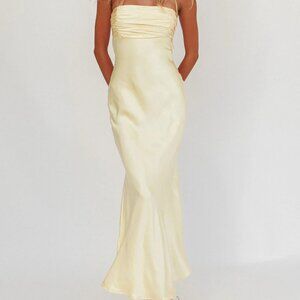 Here Comes the Sun By Selfie Leslie Moon Song Strapless Laced Back Sz4